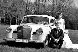 mercedes oldtimer bruiloft